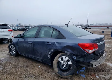 2014 Chevrolet Cruze Ls из США, поврежденный, VIN 1G1PA5SH7E7290756